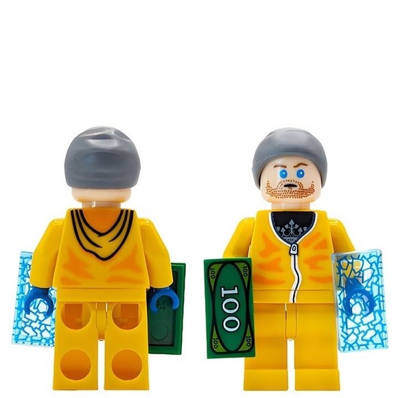 Breaking Bad 7 Minifigure Set - Custom Minifigures Figure Walter White Jesse - Picture 3 of 12